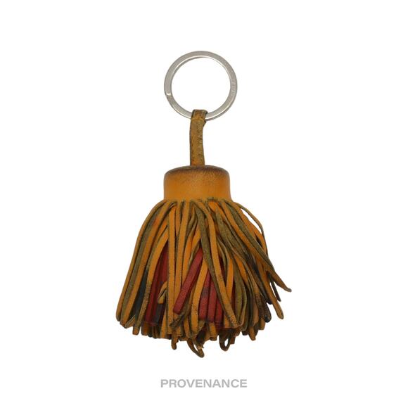 🔴 Hermes Milo Carmen Keychain - Orange/Red Leather - Picture 2 of 4